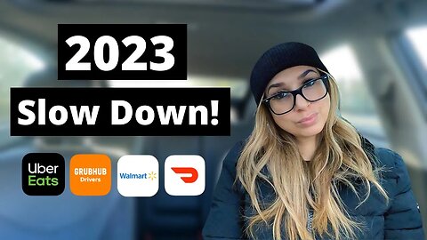 2023 Slow Down | DoorDash, Uber Eats, GrubHub, Walmart Spark Driver Ride Along