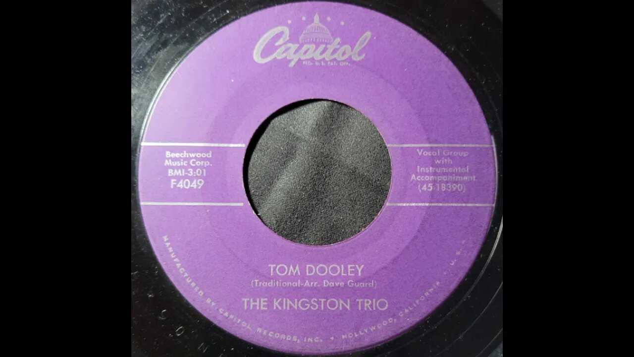 The Kingston Trio - Tom Dooley