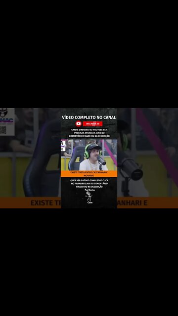 TRETA ENTRE MONARK E CASTANHARI? #shorts #treta #castanhari #felipecastanhari #monark