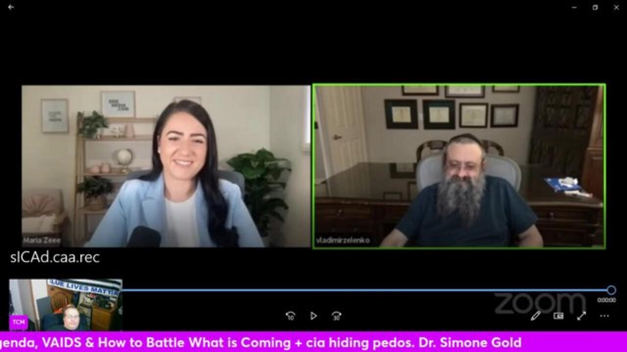 Dr. Zelenko – NWO, The Real Agenda, VAIDS & How to Battle + cia hiding pedos. Dr. Simone Gold