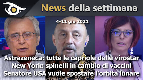 News della settimana (5 giu - 11 giu 2021)