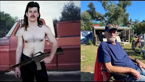 Rick The Mullet Man gives a piece of his mind to Daddy Frank.