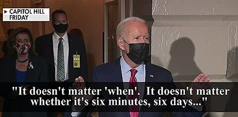 Joe Biden says the quite part OUTLOUD - He's Satan, Sucking children's blood & 666