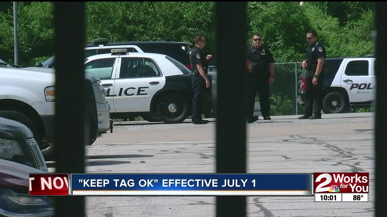 "Keep Tag OK" effective July 1