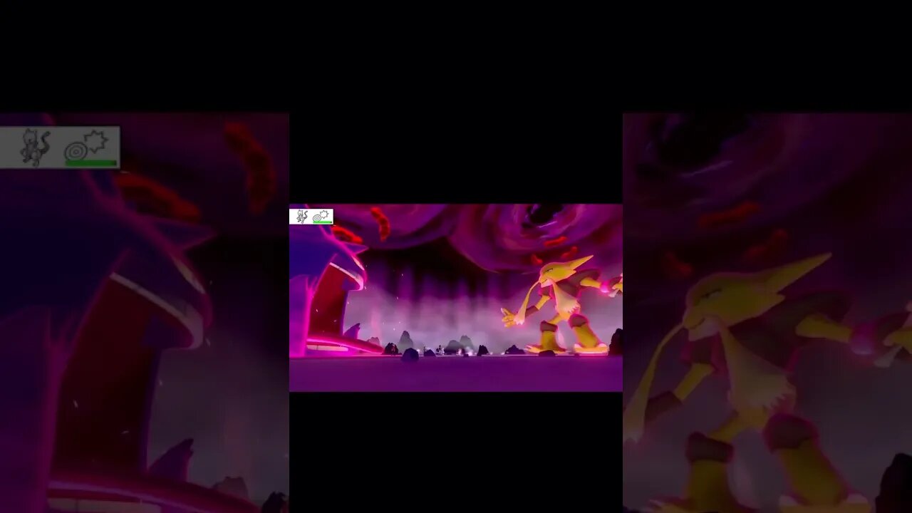 Pokémon Sword - Dynamax Alakazam Used Psychic!