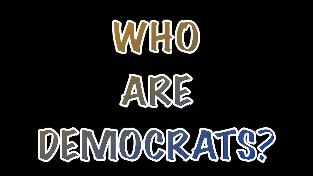 WHO ARE THE DEMOCRATS AND WHAT IS A LIBERAL- CONN_WYNN