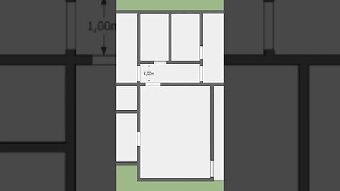 #construtorvirthalph #plantabaixa #2quartos