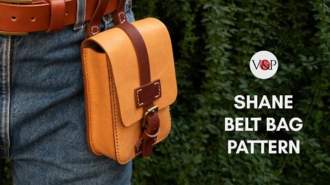 Shane Leather Belt Bag Pattern by Vasile and Pavel