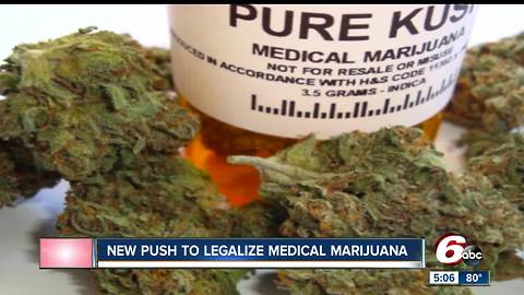 New push to legalize medical marijuana