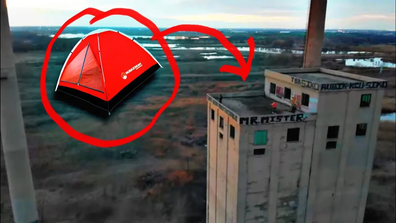 WE SLEPT ON TOP OF THE TALLEST ABANDONED BUILDING IN CHICAGO