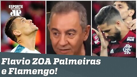 "Milionário e Zé Rico estão FORA?" Flavio Prado ZOA Palmeiras e Flamengo!