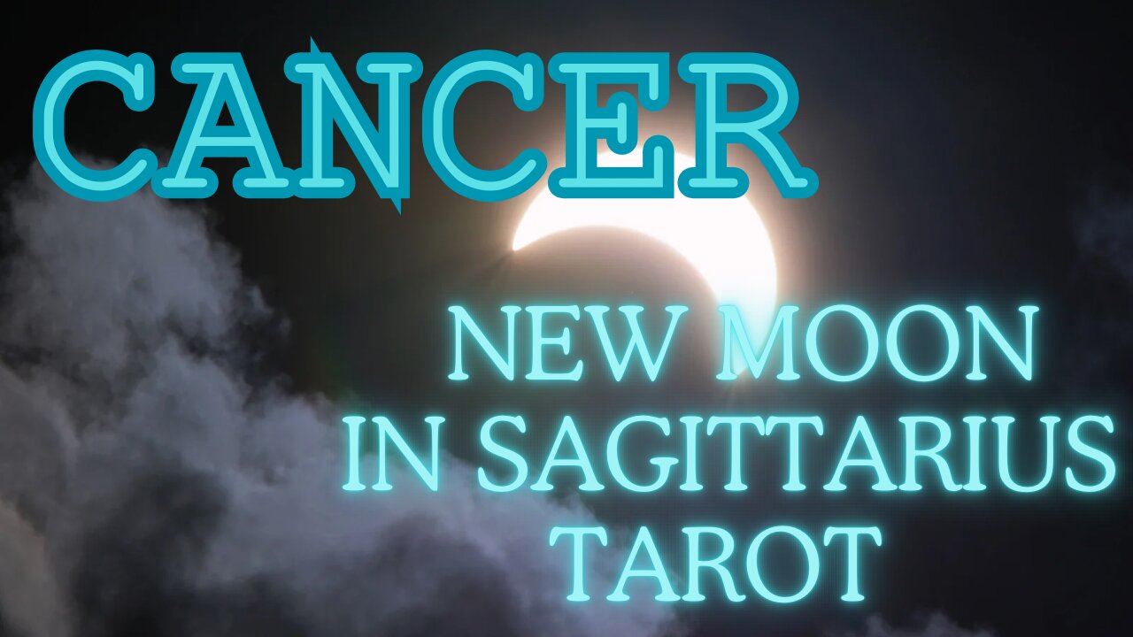 Cancer ♋️- Minding your own business! New Moon in Sagittarius tarot #cancer #tarotary #tarot