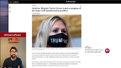 Media BLITZKRIEG Against Marjorie Taylor Greene, Labeled 'Symptom' of 'Disinformation Spread'