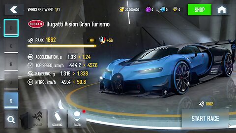 Bugatti Vision Gran Turismo | Season 9: BEYOND | Asphalt 8: Airborne