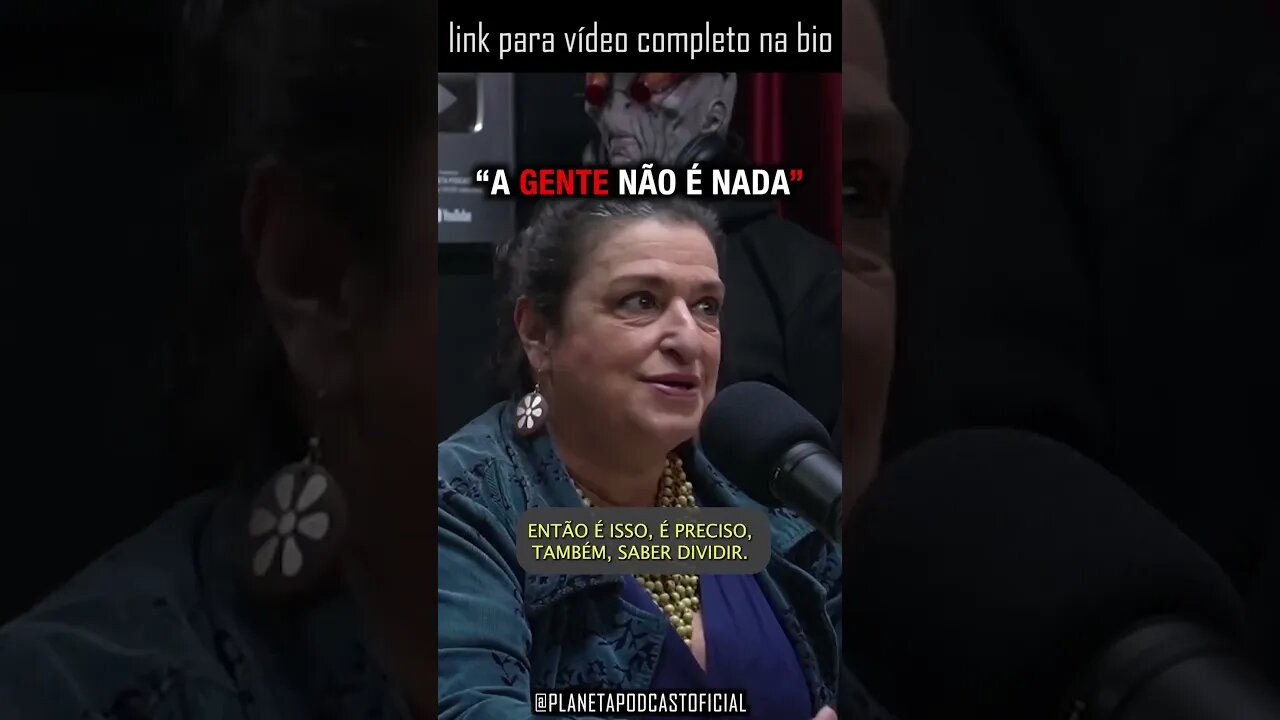 “É MUITA RESPONSABILIDADE” com Grace Gianoukas | Planeta Podcast #shorts