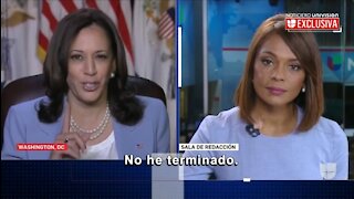 Kamala SNAPS At Reporter For Asking When She Will Visit Border