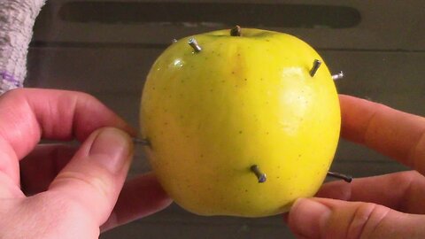 My Grandmother's Right. This is what happens when you put Iron Nails in Apples
