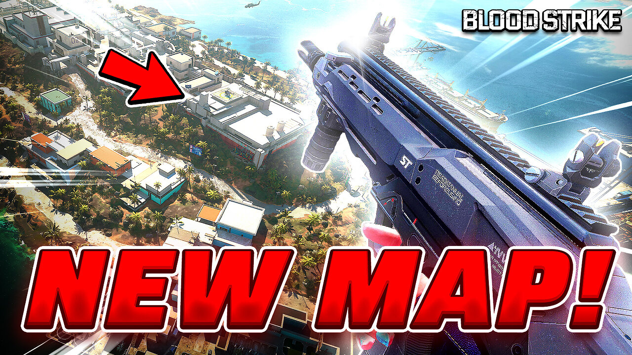 BLOOD STRIKE NEW MAP SHUTTER ISLAND IS INSANE ft. Mr B Plays