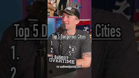 These Are THE MOST DANGEROUS US CITIES!! Can You Guess Them? #shorts