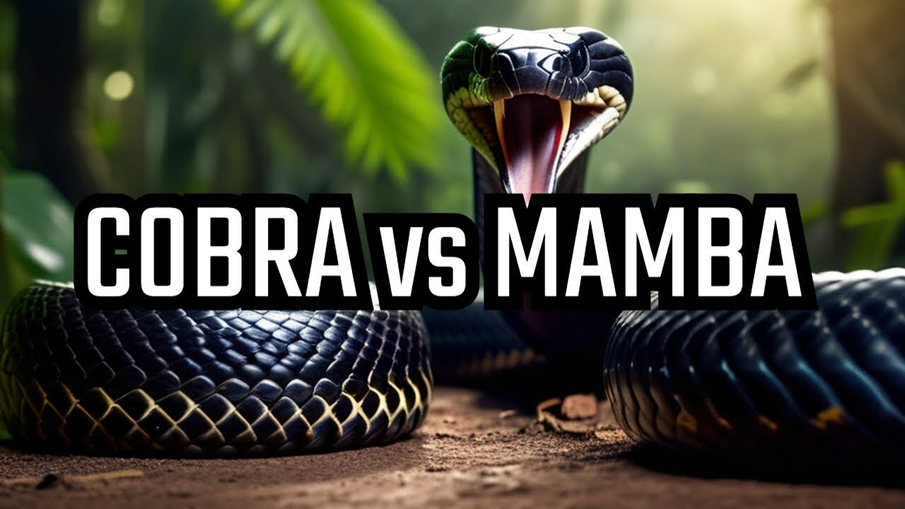 BLACK MAMBA and KING COBRA - Who will win in fight.