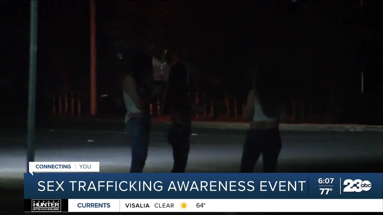 Sex trafficking awareness event held in Bakersfield