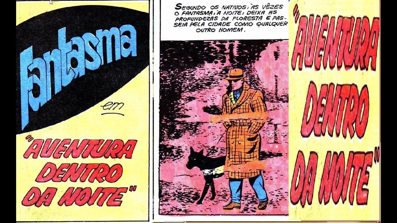 O FANTASMA EM AVENTURA DENTRO DA NOITE