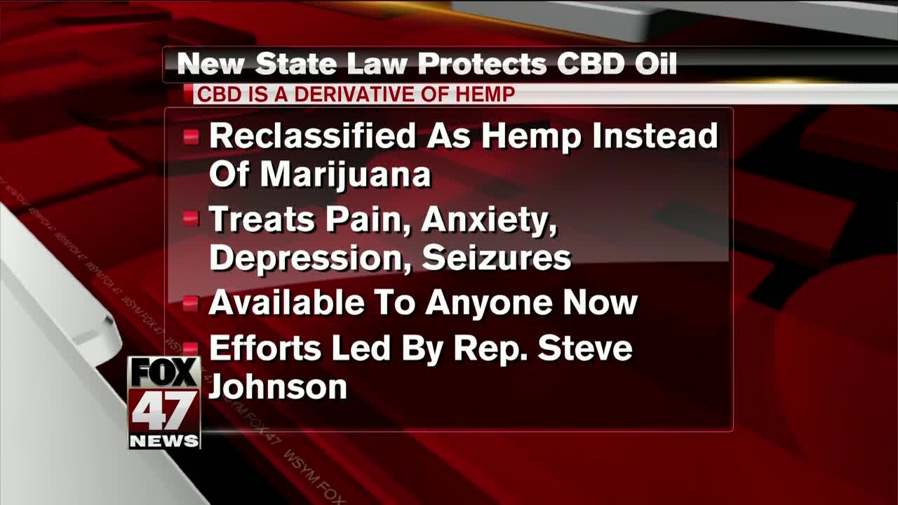 New state law protects CBD oil