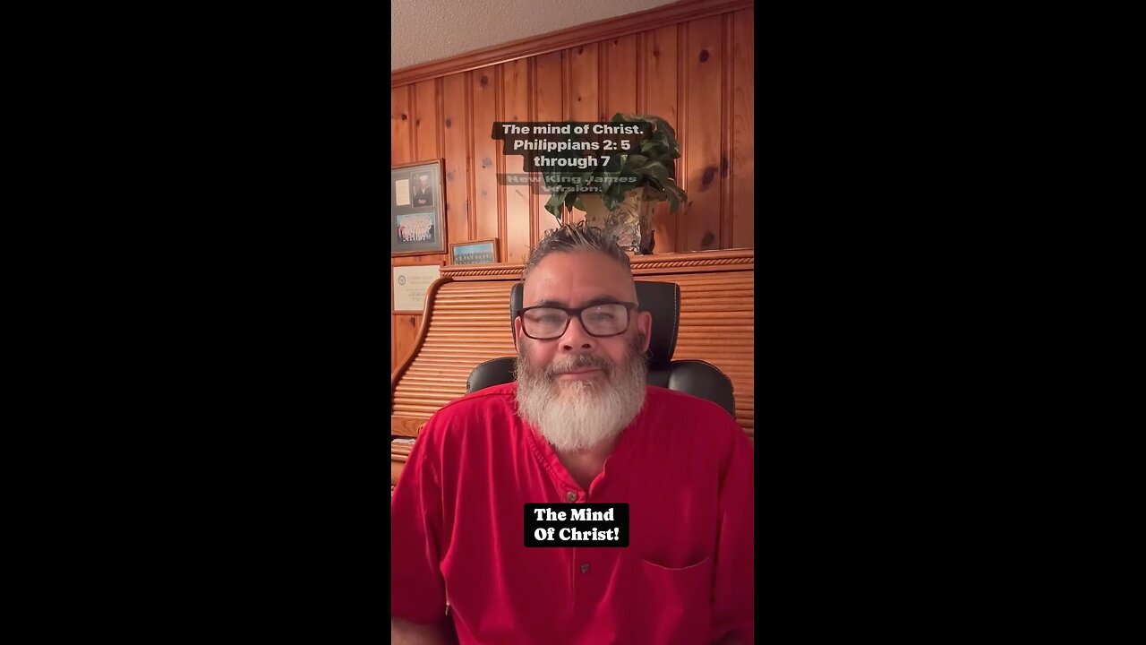 The mind of Christ!