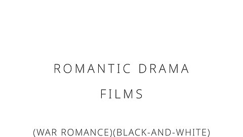 Romantic drama films