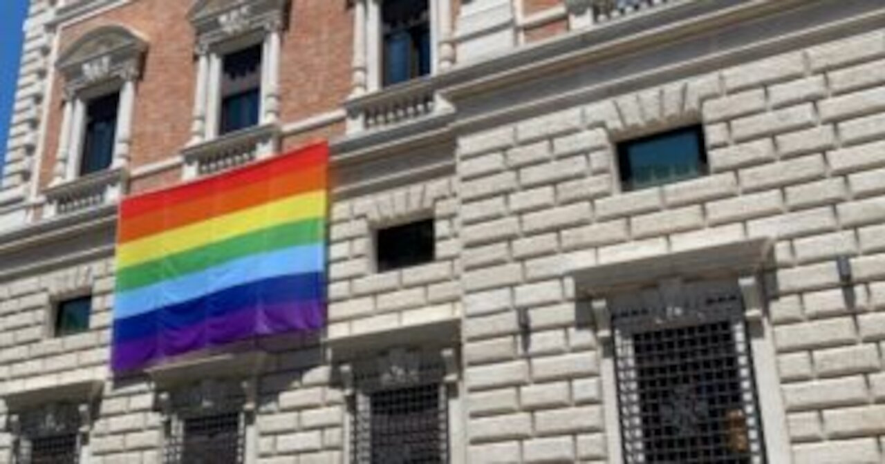 U.S. embassies fly LGBT flag with Biden's blessing, including at the Vatican!