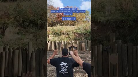 Colonial RPC November USPSA Classifier Match Stage 01 and 02 Zack #uspsa #unloadshowclear