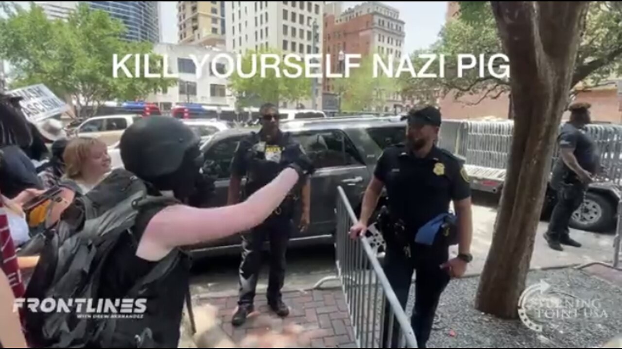 ANTIFA Is At It Again: “DEATH TO AMERICA, K*LL YOURSELF NAZI PIG”