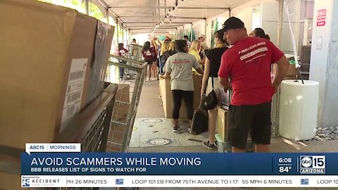 Beware of moving scams as movers are in high demand