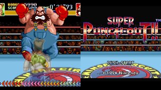 1994 Super Punch Out Arcade Game