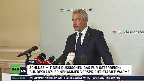 Kein russisches Gas mehr für Österreich – Nehammer: "Niemand wird frieren"