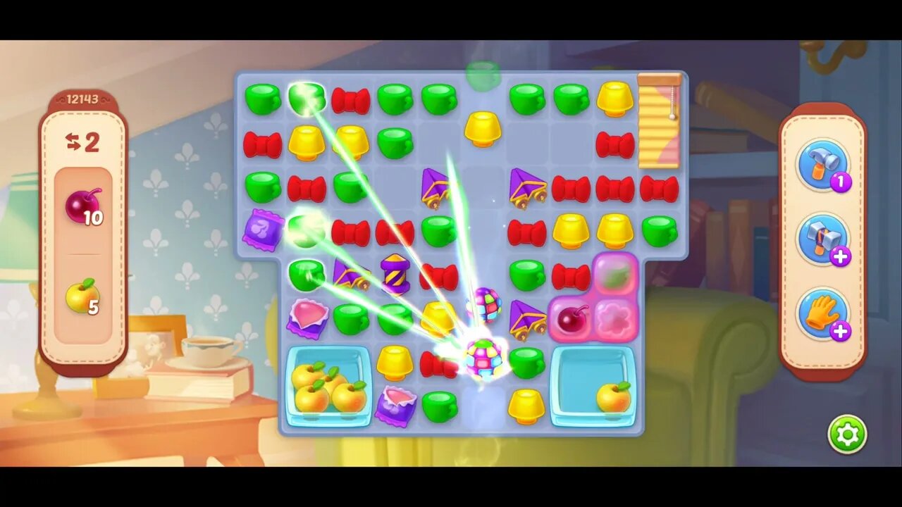 Playrix Homescapes Gameplay Walkthrough Level 12143