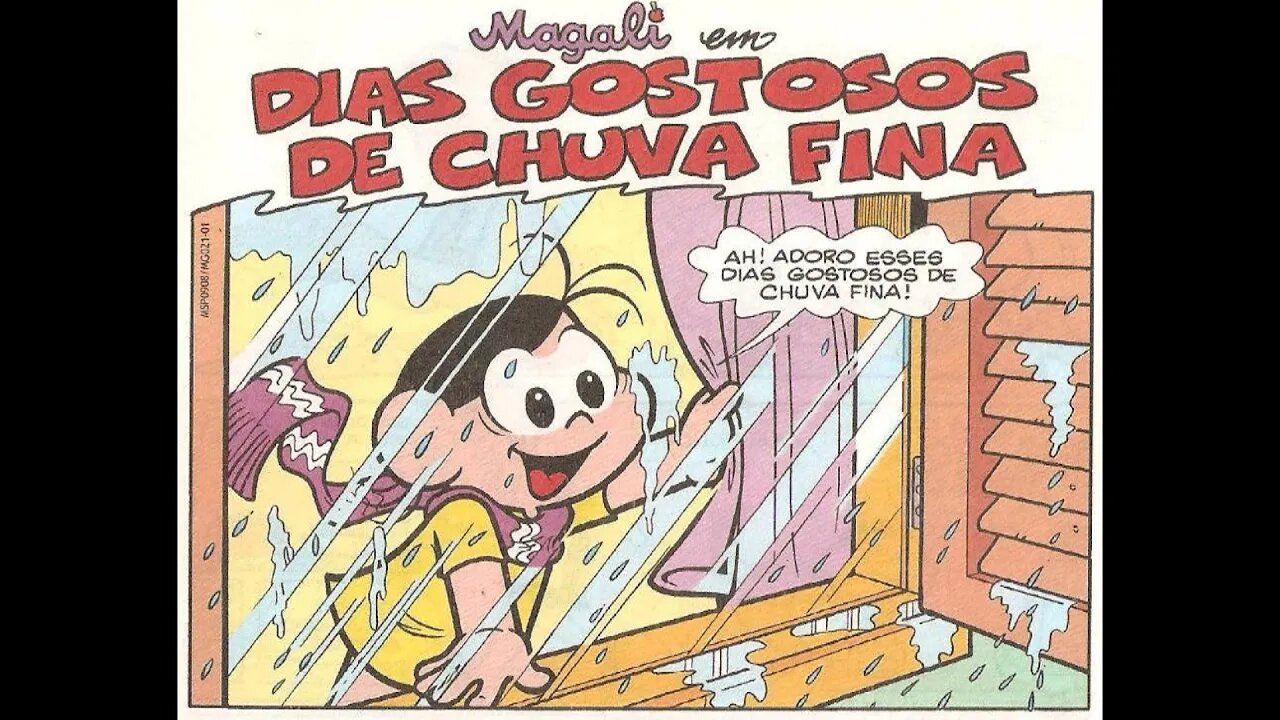 Magali em-Dias gostosos de chuva fina | Gibis do Rapha 2