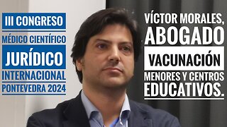 VÍCTOR MORALES, abogado en el 3 Congreso Médico. Ientofocp Jurídico Internacional Pontevedra.