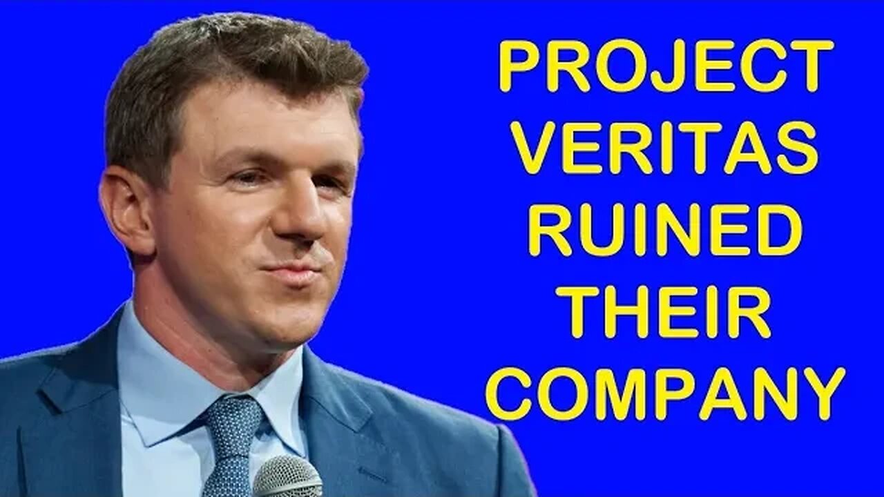 Jame O'Keefe FIRED by Project Veritas