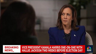 Kamala Did NOT Like Being Pressed On Whether Or Not She Was Honest About Biden's Mental Acuity