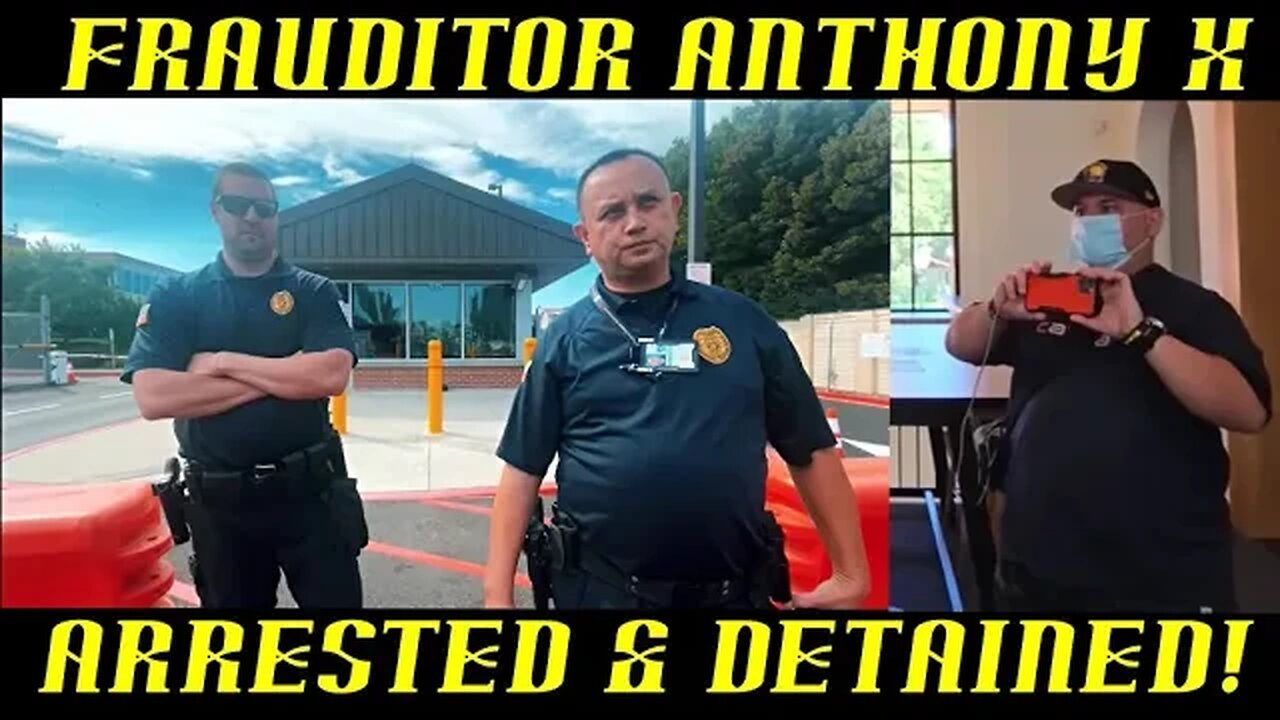 Frauditor Anthony X Plays FAFO Game Arrested & Detained!