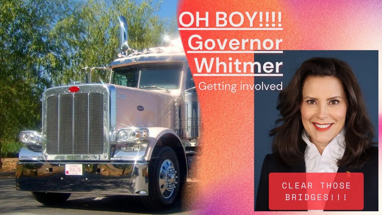 Governor Whitmer gets involved !