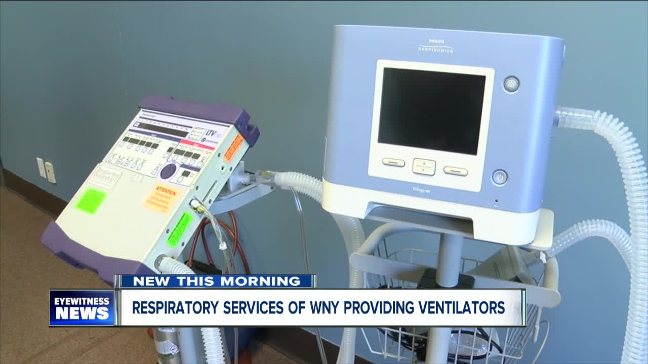 Respiratory Services of WNY helping provide ventilators