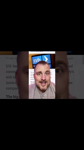 Silicon Valley Bank has just been shut down! This is breaking news