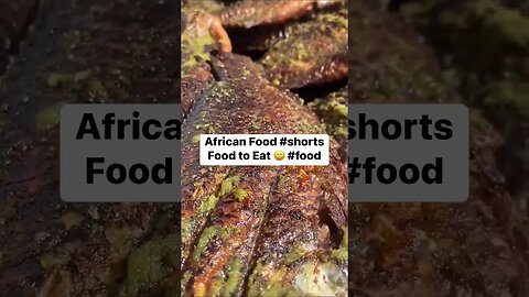 African Food #shorts Food to Eat 😀 #food