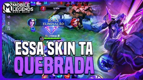 ESSA SKIN É PAY TO WIN, DA DANO DEMAIS | MLBB