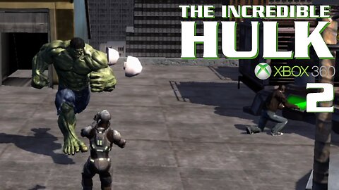The Incredible Hulk (2008) X-Box 360 Gameplay Part 2