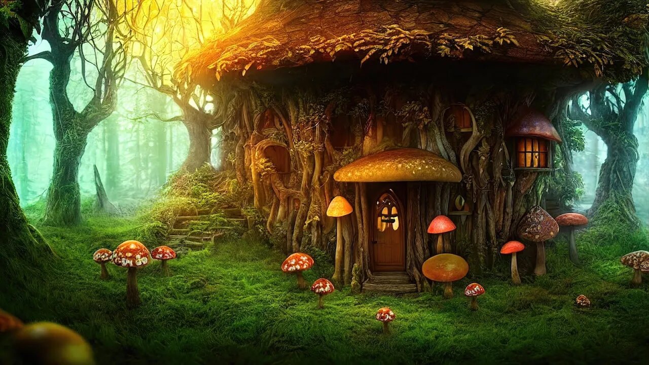 Spring Mystery Music - Enchanted Woodland Hut | Magical, Sad