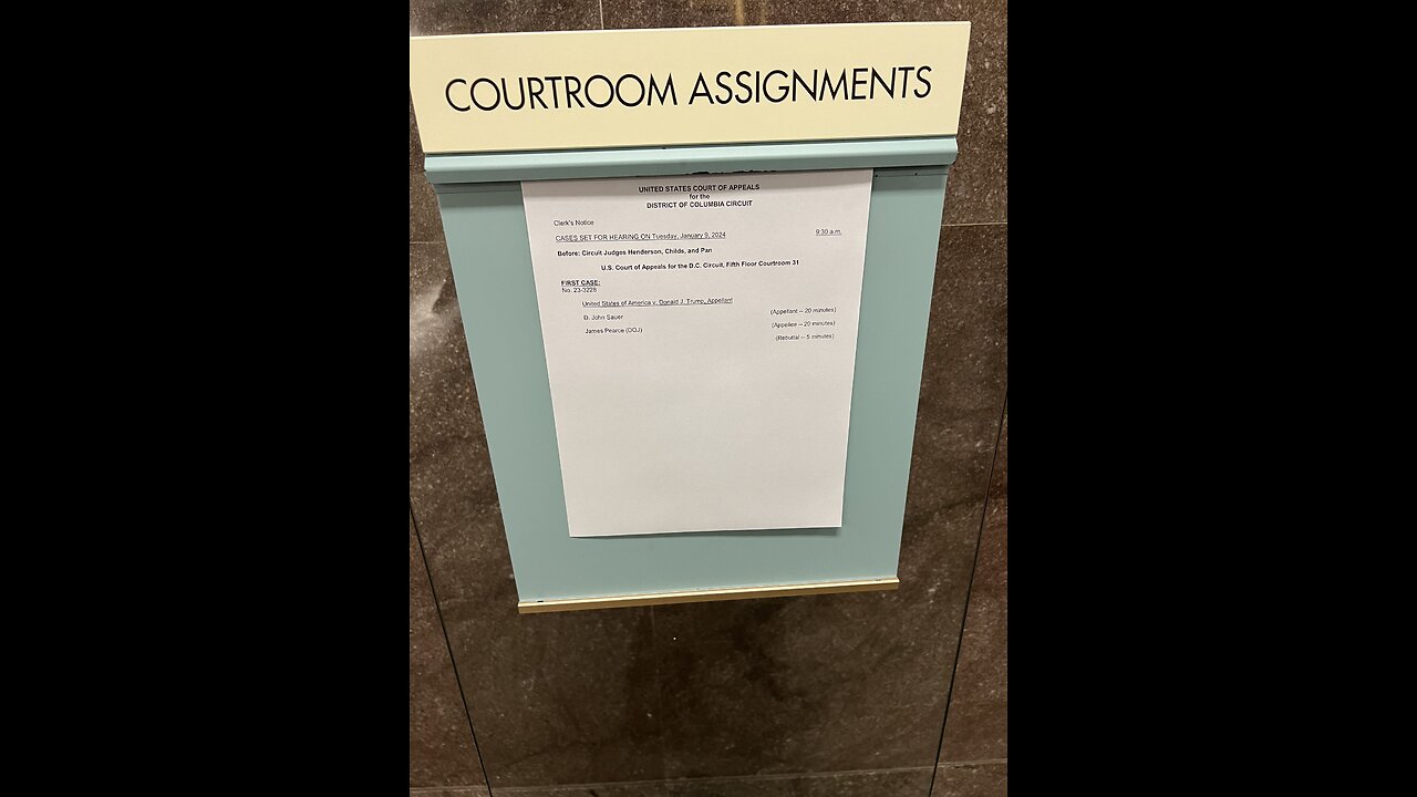 Oral Arguments on Trump's presidential immunity wrapped up! A tough morning for Trump, it seems. - 1/9/24