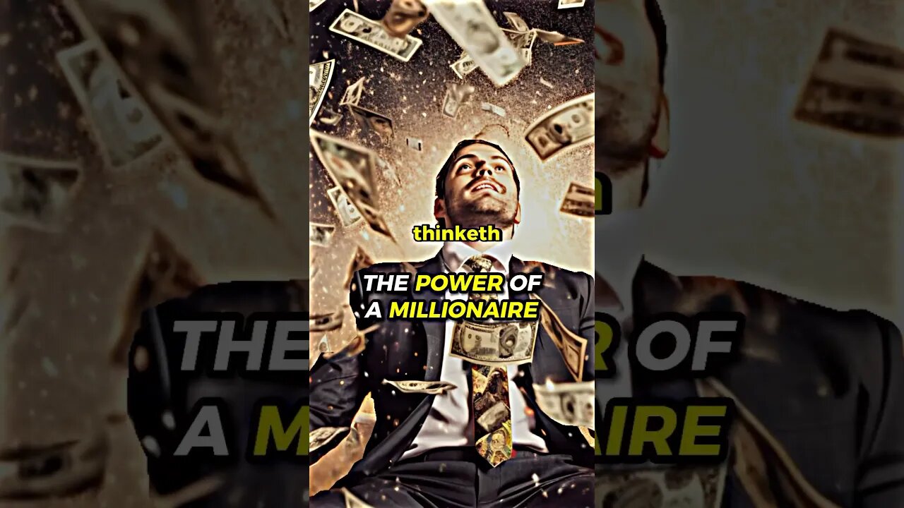 How a Millionaire Thinks 🧠 #lukebelmar #millionaire #motivation